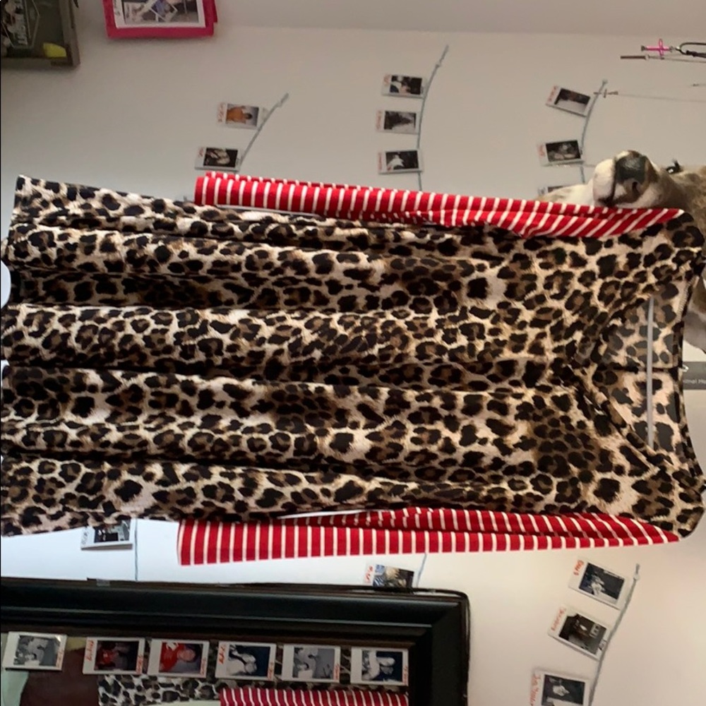 Cheetah print dress